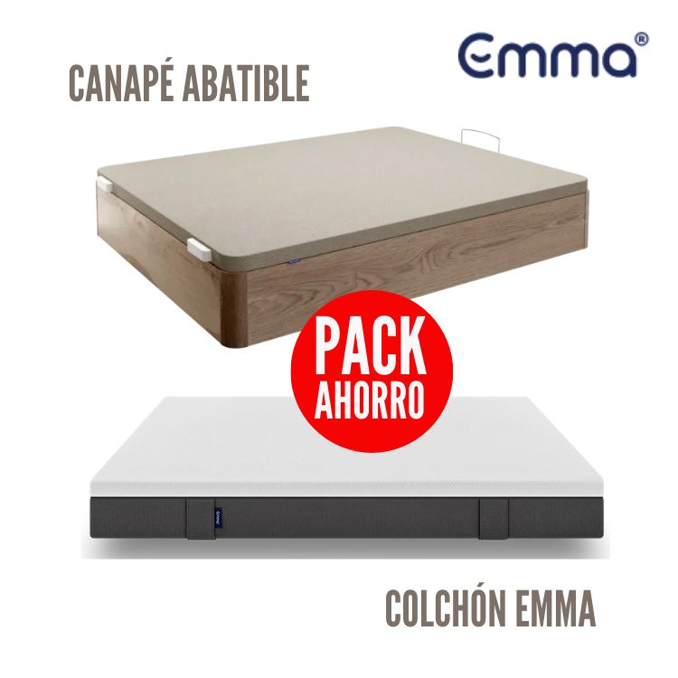 Pack Colchón Emma Original + Almohada Viscoelástica - Colchones Carrion